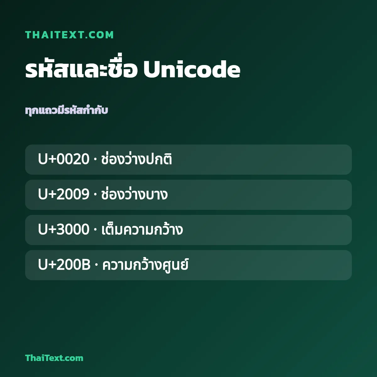 ตัวอย่างชื่อพร้อมจำนวนอักขระ — เกมทั่วไป